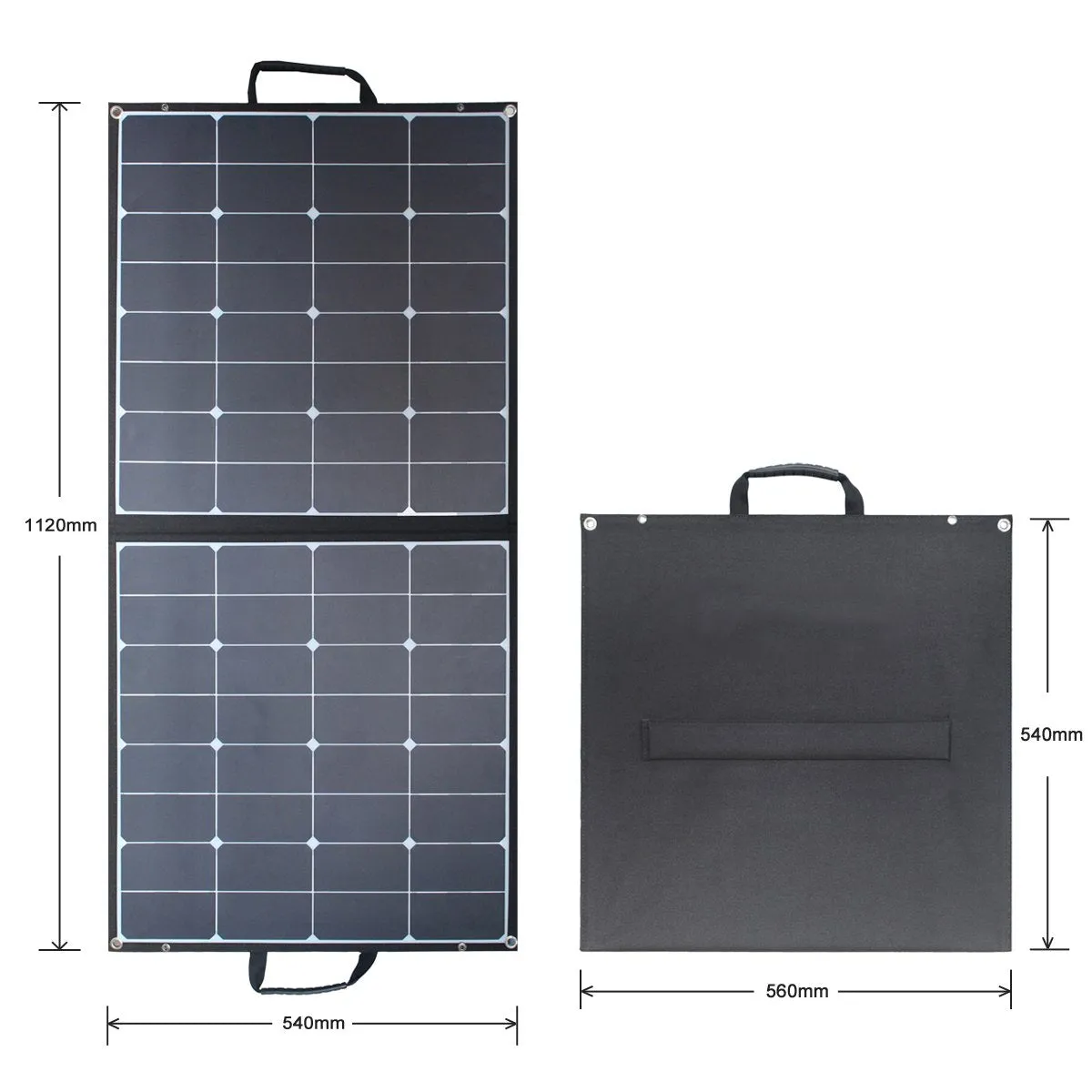 100 Watt Monocrystalline Sunpower Foldable Solar Panel by ACOPOWER