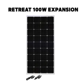 100 Watt Retreat Expansion Solar Kit