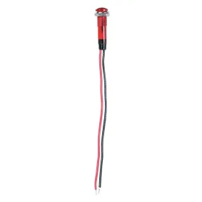 12V LED Assembly with 8.5mm Holder - Red