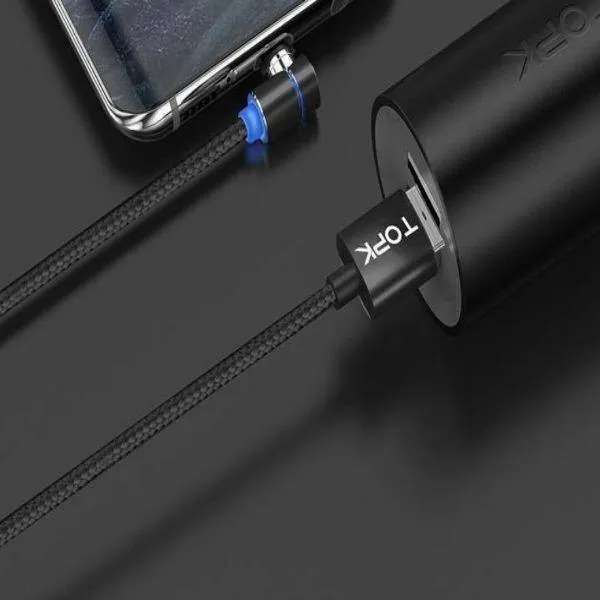 3 in 1 360° Magnetic Charging Cable for Huawei iPhone Samsung