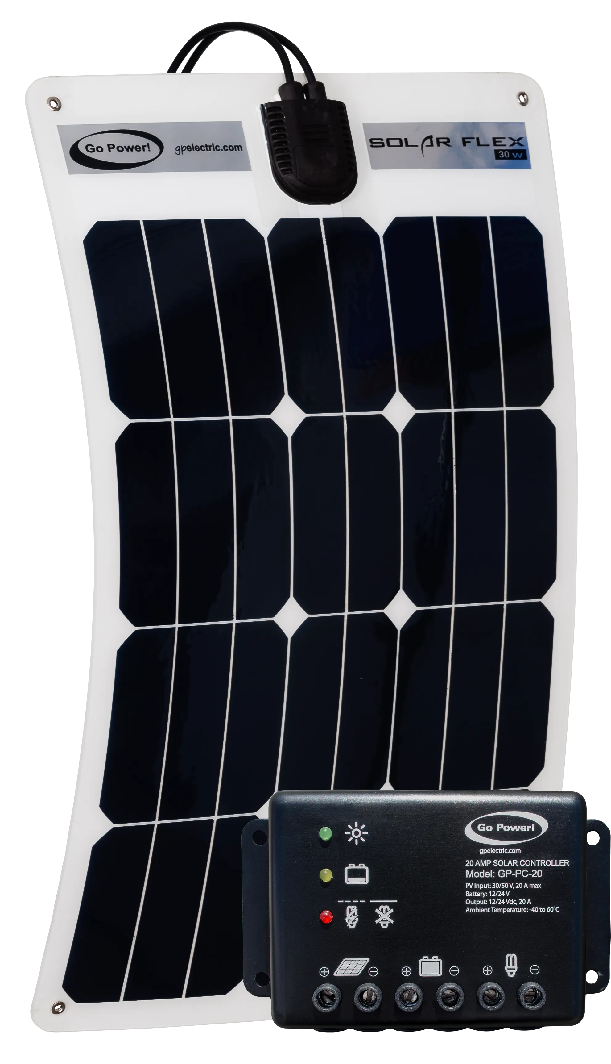 35-watt Commercial Vehicle Solar Kit