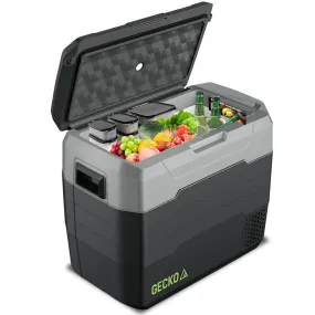 50L Rugged Portable Fridge Freezer, Digital Display - Gecko