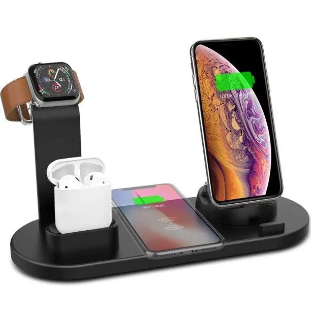 6 in 1 Wireless Charging Dock Station