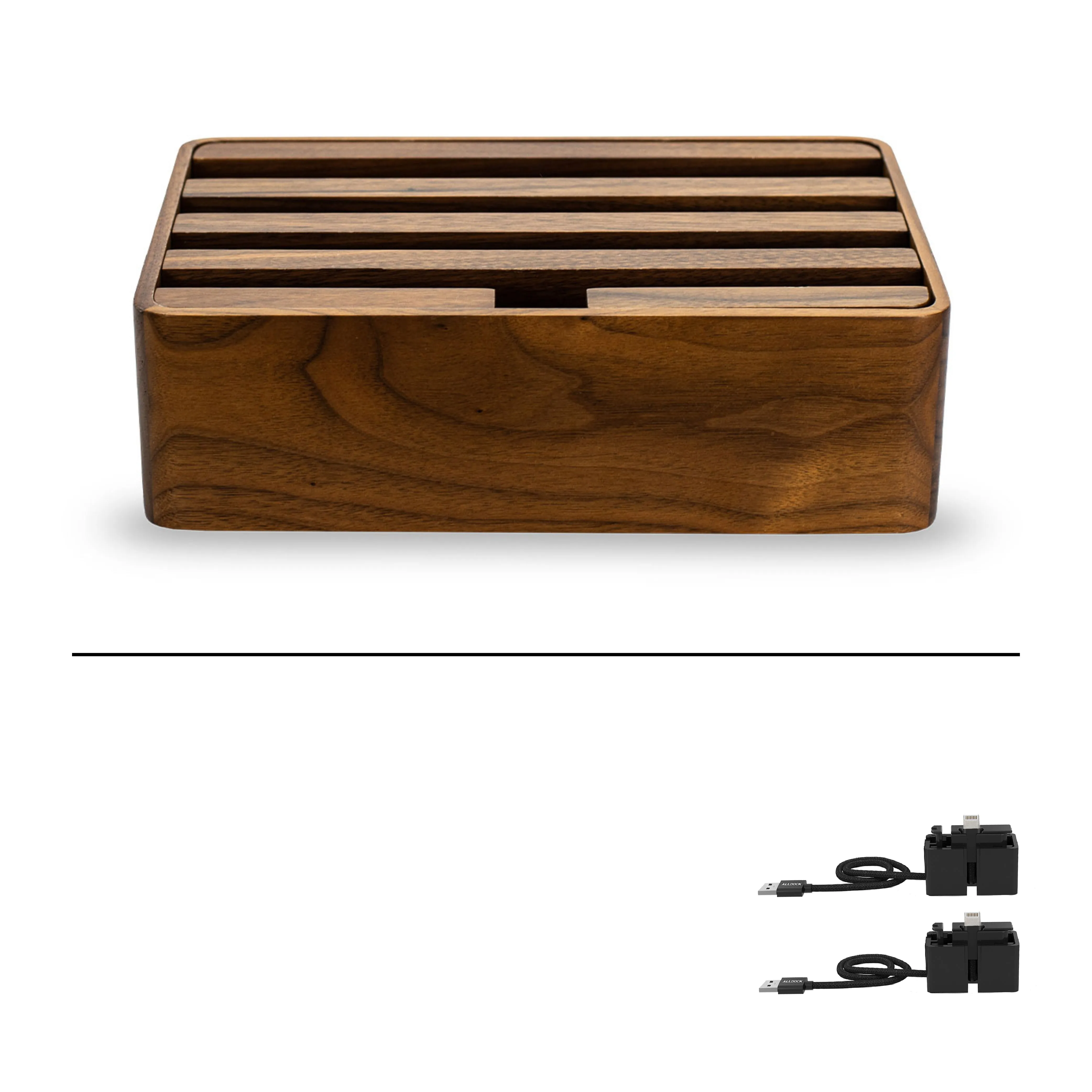 ALLDOCK Walnut MagSafe Package