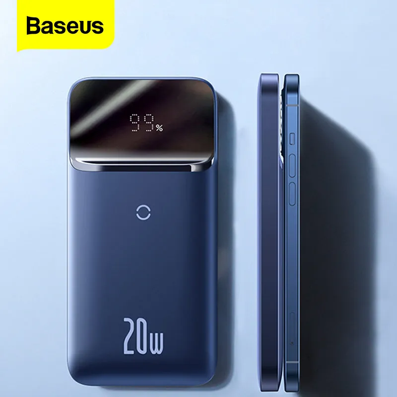 Baseus Magnetic Wireless Power Bank 10000mAh |20W |Quick Charge