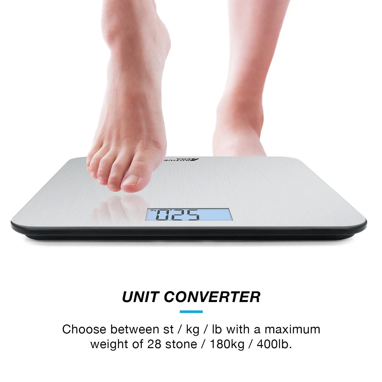 Bathroom Scales - Stainless Steel