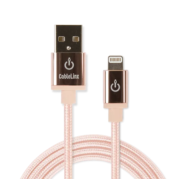 CableLinx Elite Apple MFi Certified Lightning to USB-A Braided Cables