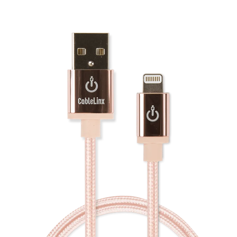 CableLinx Elite Apple MFi Certified Lightning to USB-A Braided Cables