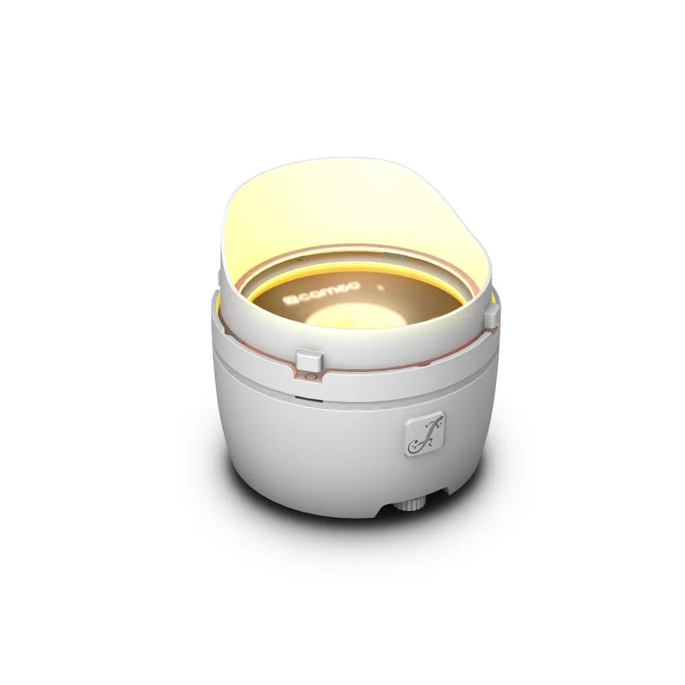 Cameo Pro CLDROPB1WH DROP B1 Battery Powered Outdoor Mini Uplight (White)