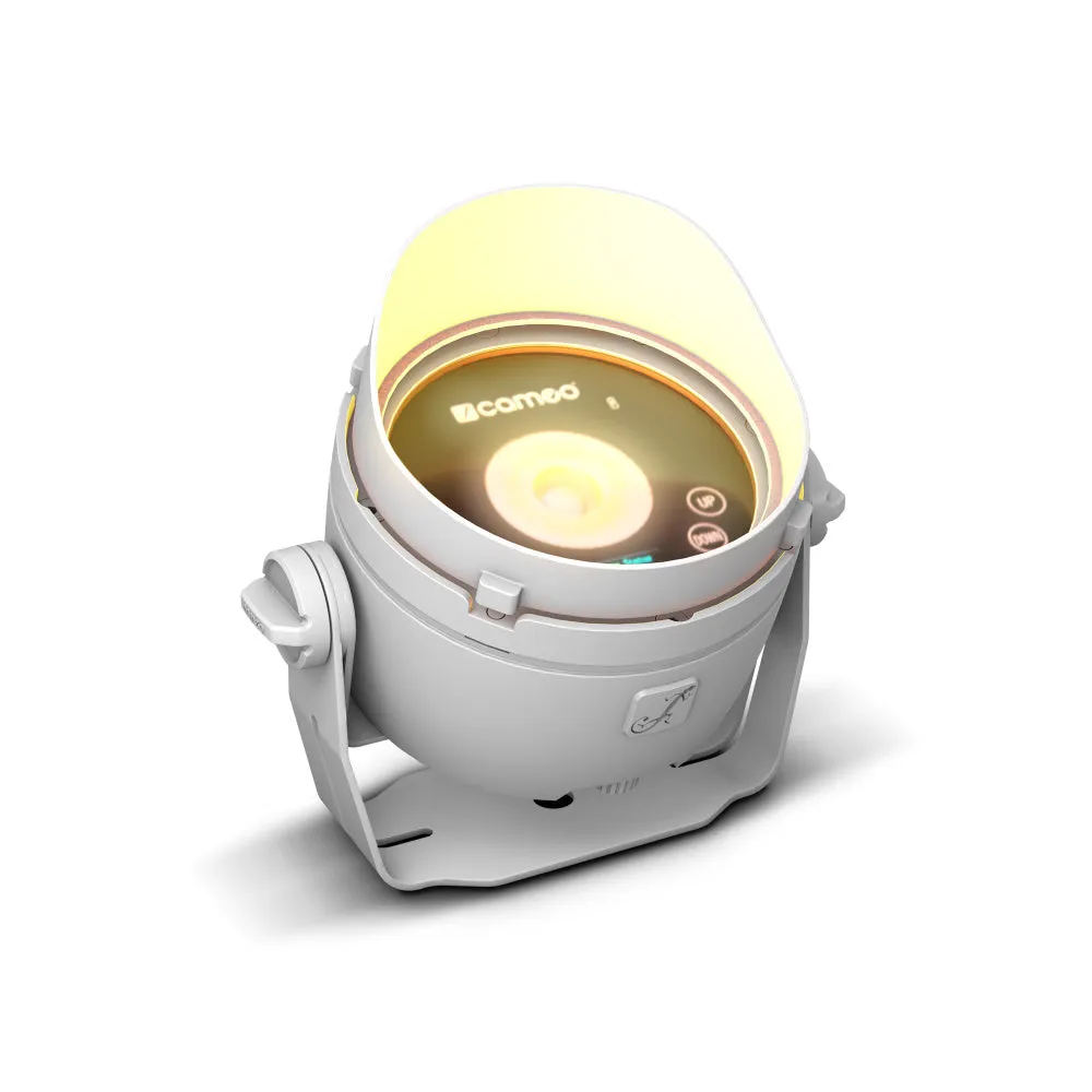 Cameo Pro CLDROPB1WH DROP B1 Battery Powered Outdoor Mini Uplight (White)