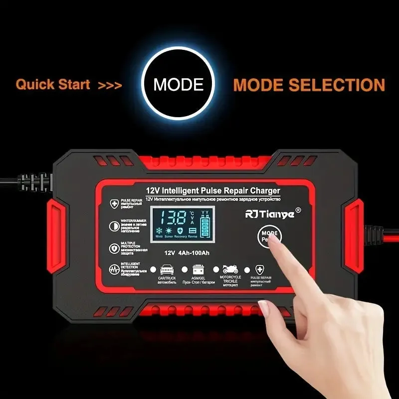 Car Battery Fast & Efficiently Charger