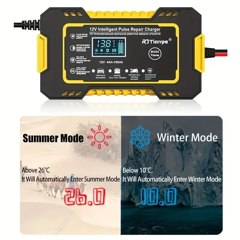 Car Battery Fast & Efficiently Charger