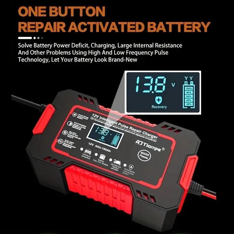 Car Battery Fast & Efficiently Charger