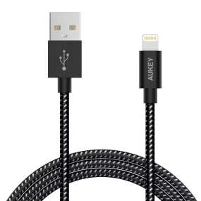 CB-D16 Ultra Durable Nylon MFi Apple Lightning Cable 1.2meter