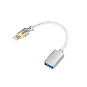 DD ddHiFi MFi07F Lightning to USB-A OTG Cable