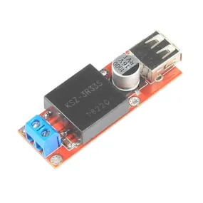 [Discontinued] DC 7V-24V To DC 5V 3A USB Output Converter Step Down Module KIS-3R33