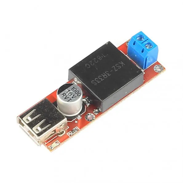 [Discontinued] DC 7V-24V To DC 5V 3A USB Output Converter Step Down Module KIS-3R33