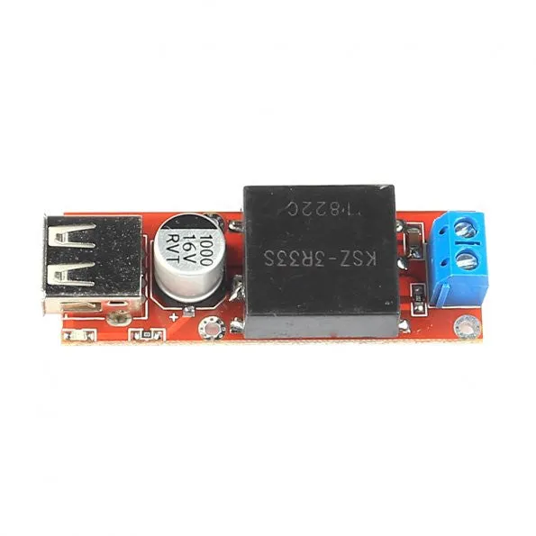 [Discontinued] DC 7V-24V To DC 5V 3A USB Output Converter Step Down Module KIS-3R33