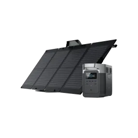 EcoFlow DELTA 2 Portable Power Station   110W Portable Solar Panel