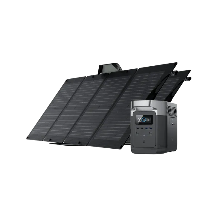 EcoFlow DELTA 2 Portable Power Station   110W Portable Solar Panel