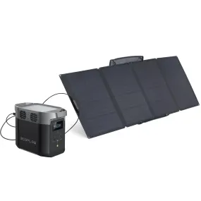 EcoFlow DELTA 2 Portable Power Station   400W Portable Solar Panel