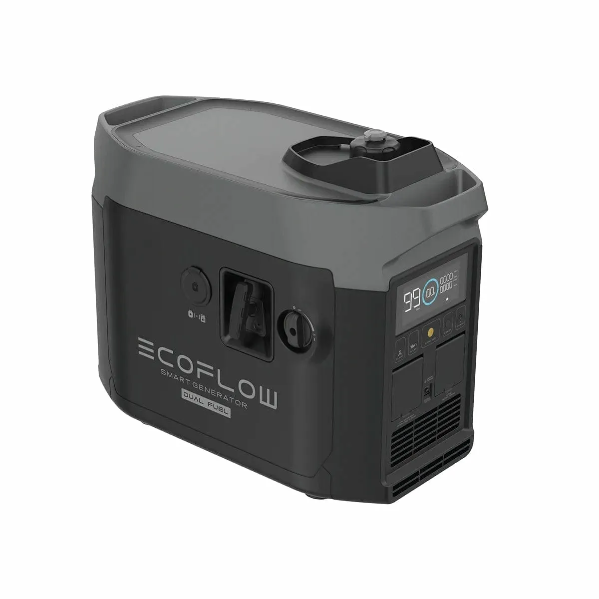 EcoFlow Delta Max 2000 Power Station   1x 1800W Dual Fuel Smart Generator - DM2000-DG200