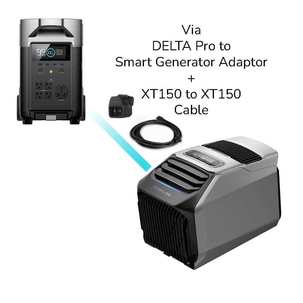 EcoFlow WAVE 2 Portable AC   DELTA Pro   1800W Dual Fuel Smart Generator   Adapter