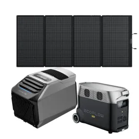 EcoFlow WAVE 2 Portable AC   DELTA Pro   400W Portable Solar Panel