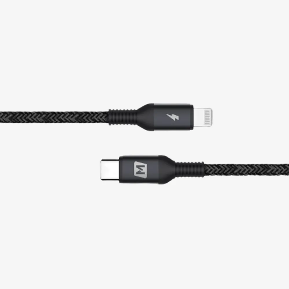 Elite Link USB-C to Lightning Cable 2.2M - Black