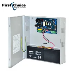 First Choice - PSMEL2000 - Two Door Power Supply / Exit Devices - 12/24V - 1 AMP