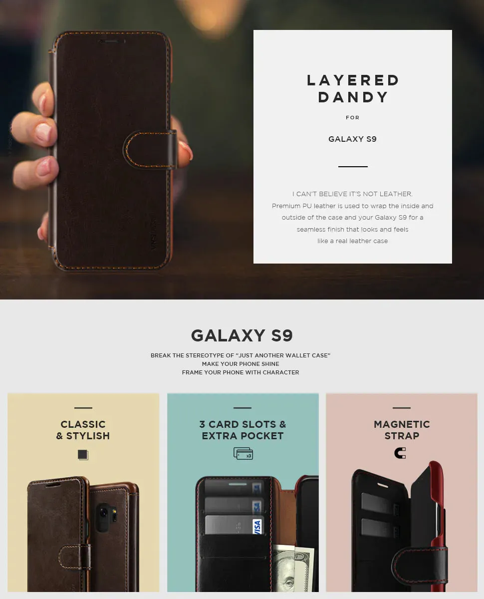 Galaxy S9 Case Layered Dandy