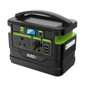 Gizzu 296Wh Portable Power Station 1 X 3 Prong Sa Plug Point