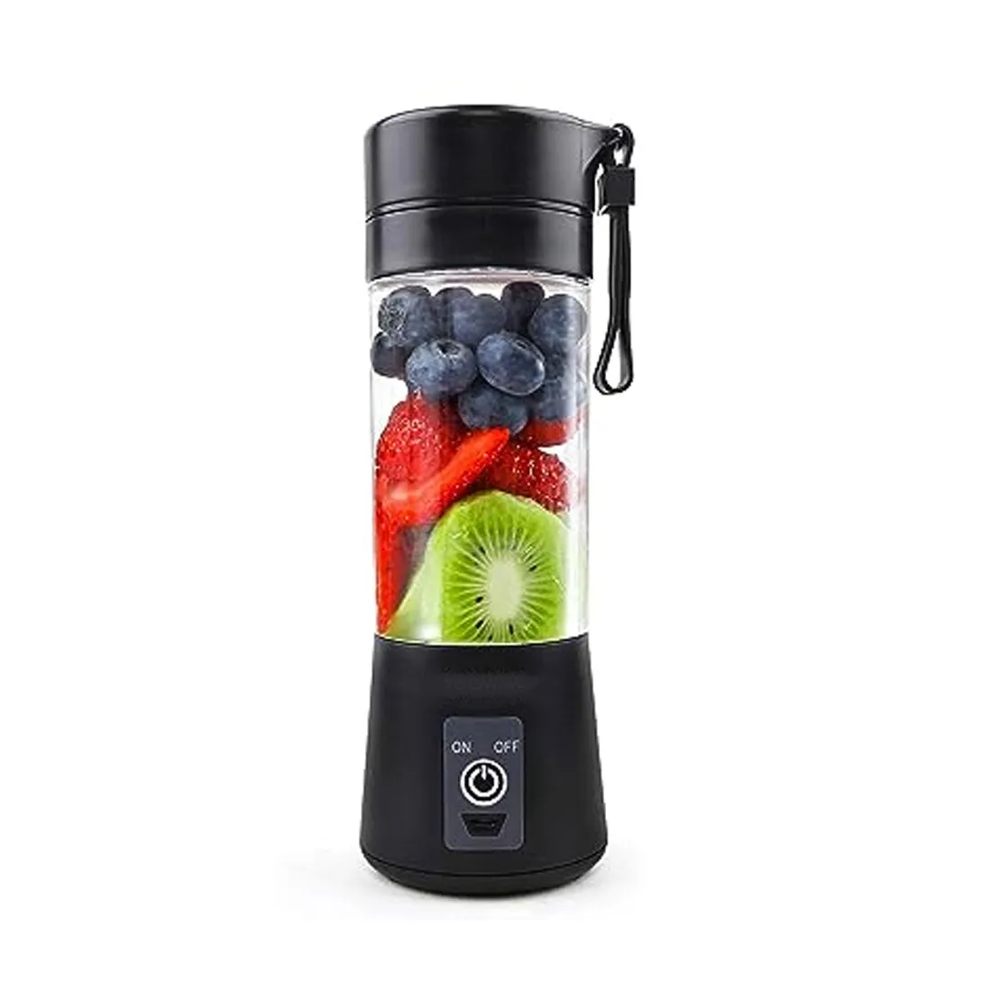 Handy Gourmet RevMix for Smoothies & Shakes On The Go (Black)