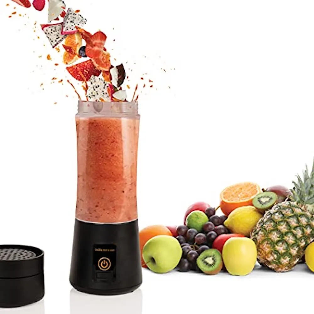 Handy Gourmet RevMix for Smoothies & Shakes On The Go (Black)