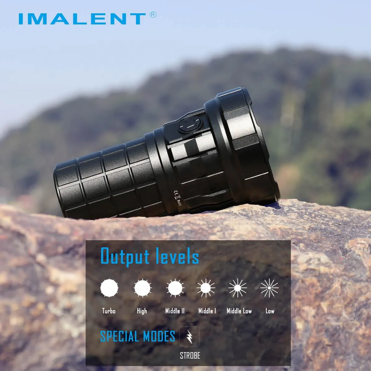 IMALENT R60C 18000 lumens flashlight