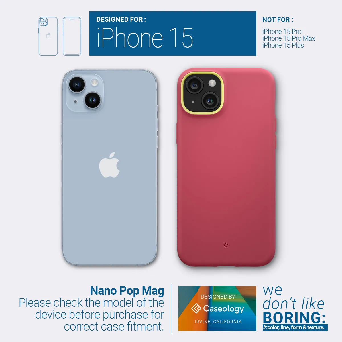 iPhone 15 - Nano Pop Mag