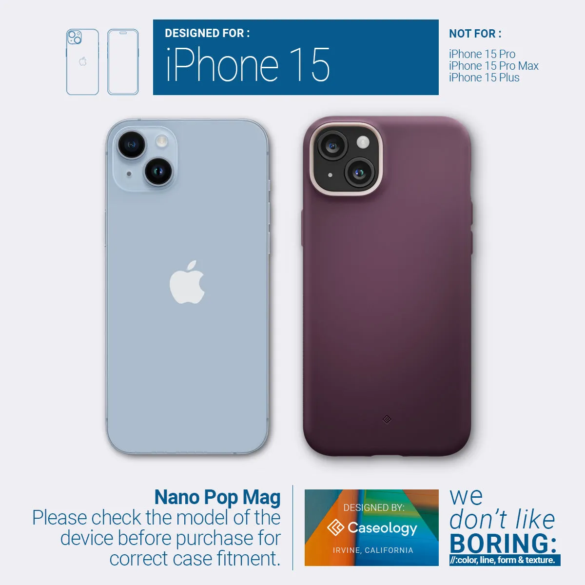 iPhone 15 - Nano Pop Mag