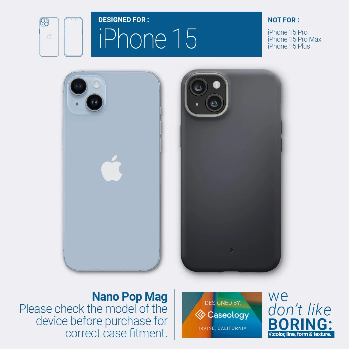 iPhone 15 - Nano Pop Mag