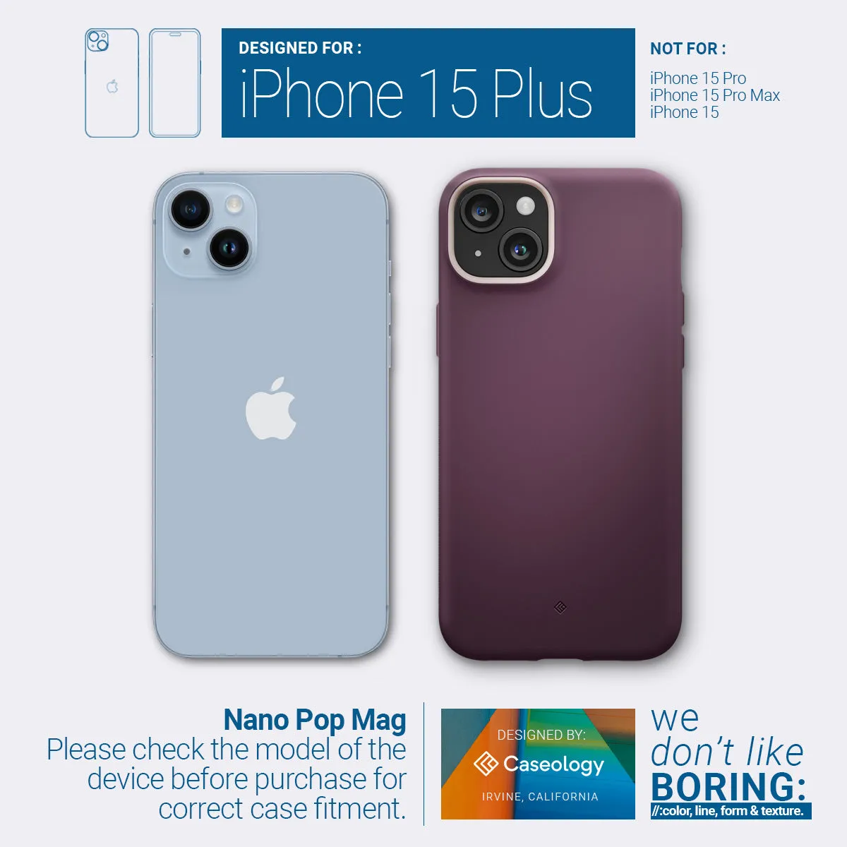 iPhone 15 Plus - Nano Pop Mag