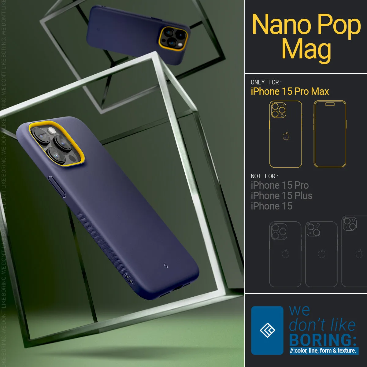 iPhone 15 Pro Max - Nano Pop Mag