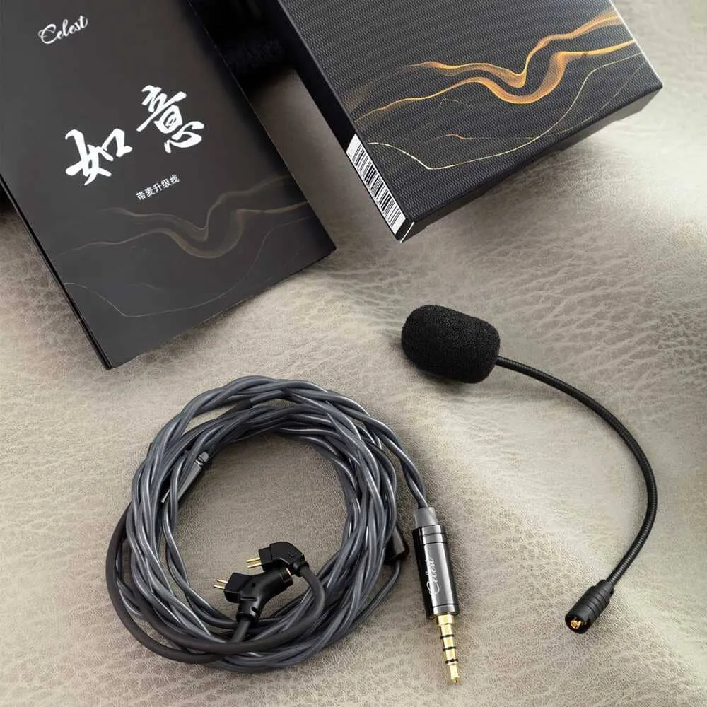 Kinera Celest RUYI Earphone Cable With Boom Mic 2Pin 0.78 / MMCX - 3.5mm