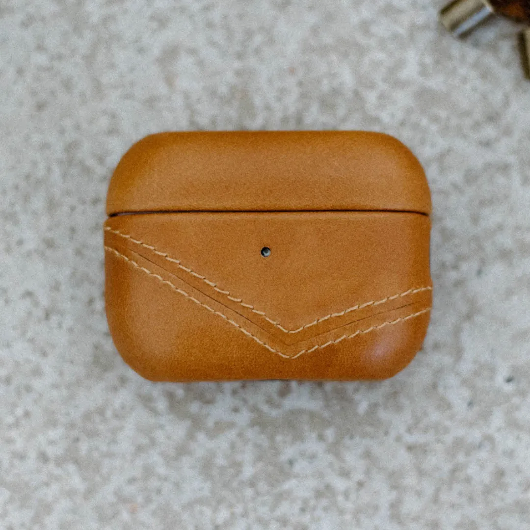 Leather AirPods Cases - SIENNA