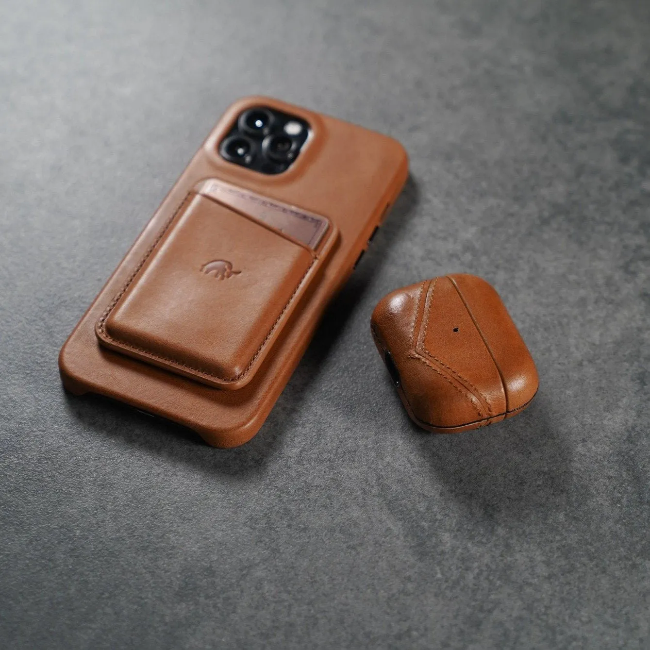 Leather AirPods Cases - SIENNA