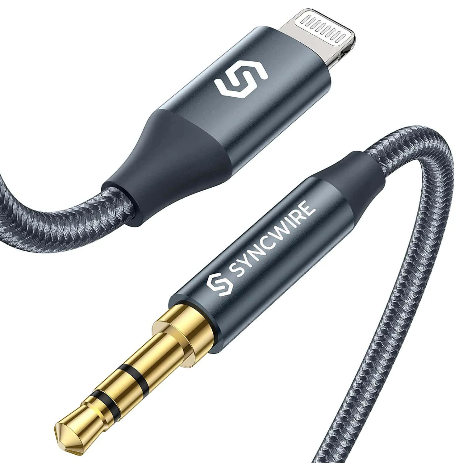 Lightning to 3.5mm Auxiliary Audio Cable (Apple MFi Certified)