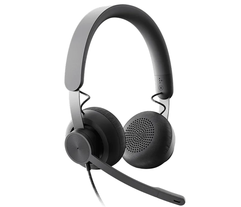 Logitech Zone UC Wired USB Headset 981-000876 (2 Years Manufacture Local Warranty In Singapore)-EOL