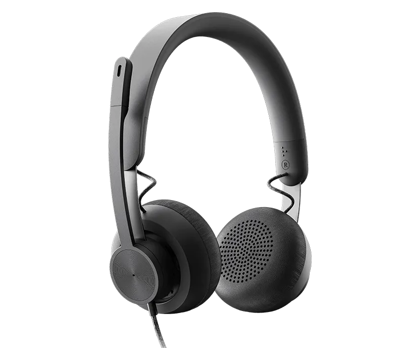 Logitech Zone UC Wired USB Headset 981-000876 (2 Years Manufacture Local Warranty In Singapore)-EOL