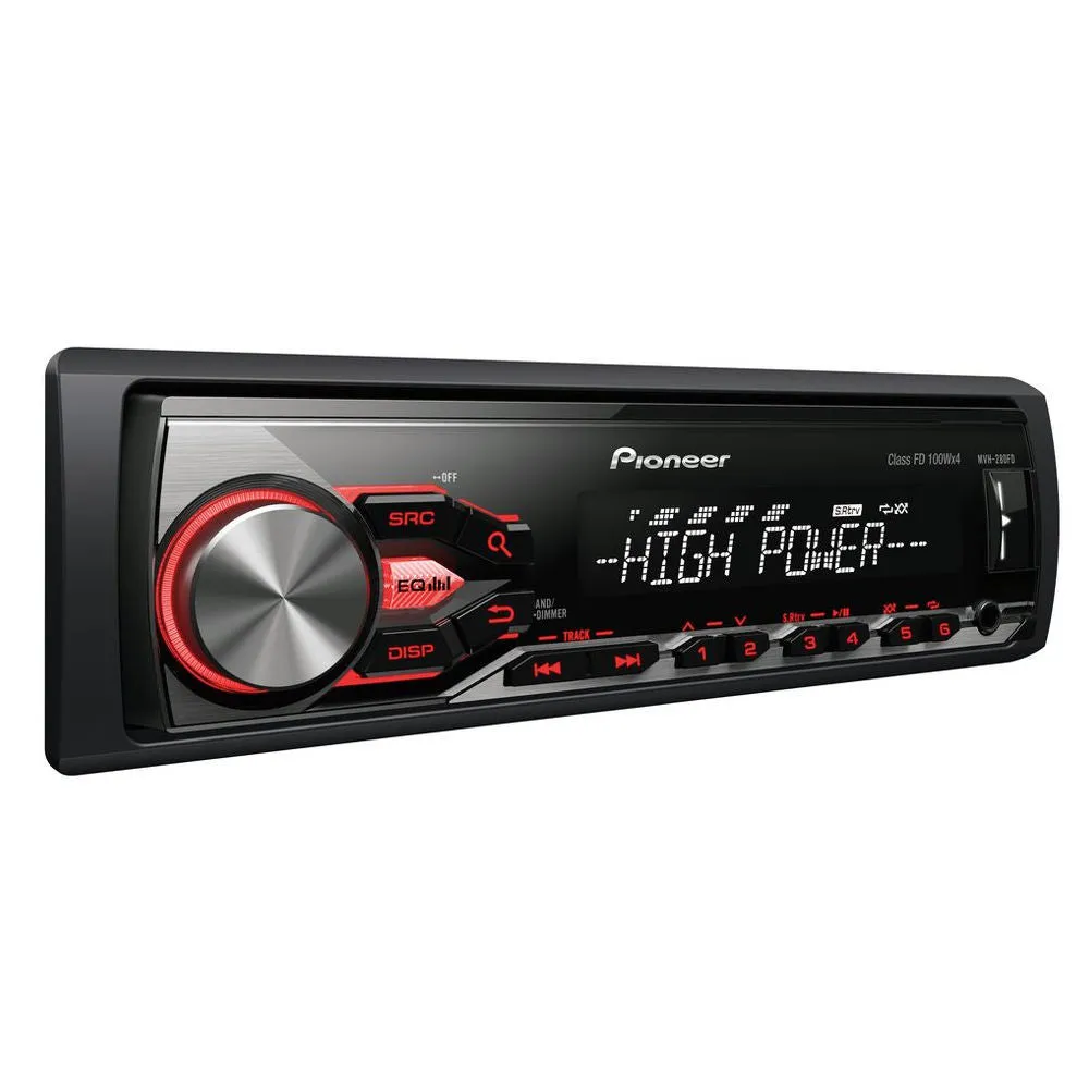 Magnetola automobiliui Pioneer DEH-4800FD 4x100W, CD, USB, AUX