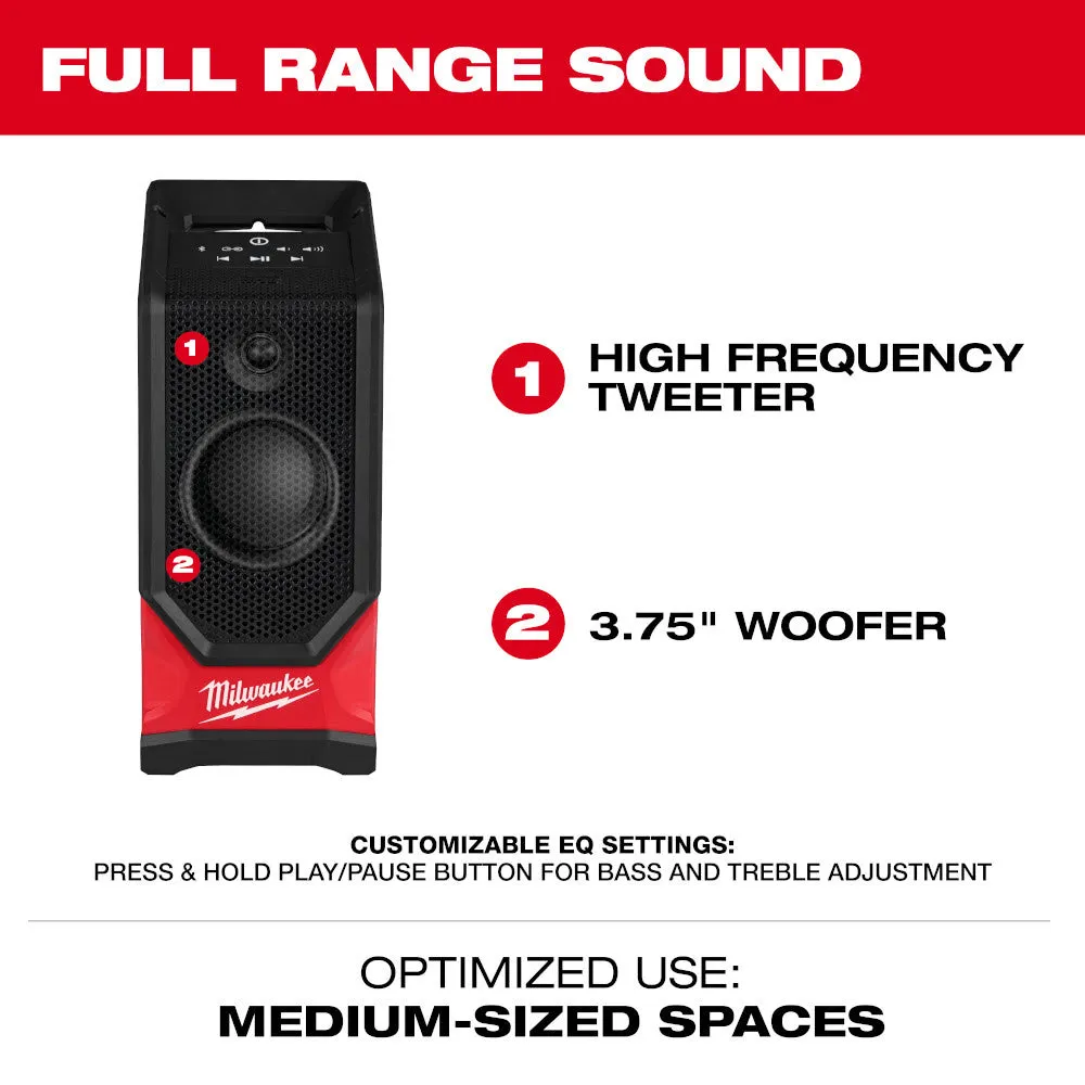 Milwaukee 2954-20 M18 Bluetooth Jobsite Speaker