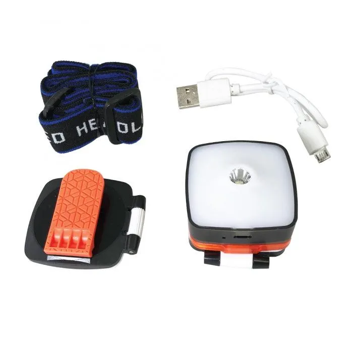 Multi-functional Rechargeable USB Headlamp