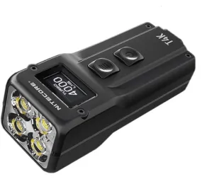 Nitecore T4K Smallest Quad Core Intelligent Keychain Light bursting with 4000 lumens